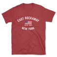 thumbnail image 1 of East Rockaway New York Patriot Men's Cotton T-Shirt, 1 of 1