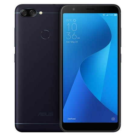 Asus Zenfone Max Plus ZB570TL 64GB 4GB RAM GSM Unlocked International Model (BLACK)