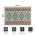thumbnail image 5 of Brown Triangular Geometric Pattern Door Rugs,Washable Non Slip Door Mats Indoor,Decorative Door Mats,Entry Mat Indoor for Entrance,Bedroom,Kitchen,Bathroom,16"x24", 5 of 6