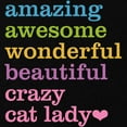 thumbnail image 3 of CafePress - Crazy Cat Lady Zip Hoodie (Dark) - Zip Hoodie, Classic Hooded Sweatshirt with Metal Zipper, 3 of 4