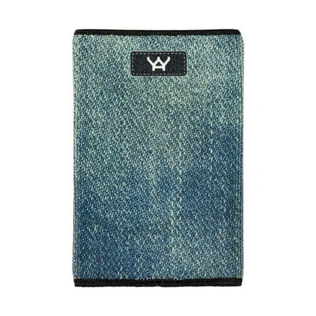 Yay Novelty 1131 The Perfect Slim Wallet for Front Pocket Use - Raw Denim