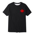 thumbnail image 3 of T-Shirt Vintage Décontracté Imprimé Partiel pour Hommes, Col Rond, Manches Courtes, Grande Taille, 3 of 3