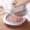thumbnail image 3 of Stainless Steel Burger Press Meat Press Griddle Accessories, 3 of 8