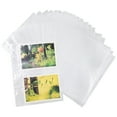 thumbnail image 1 of 25PCS Photo Sleeve Creative 3 Holes Plastic Sheet Protector Binder Pocket, 1 of 10