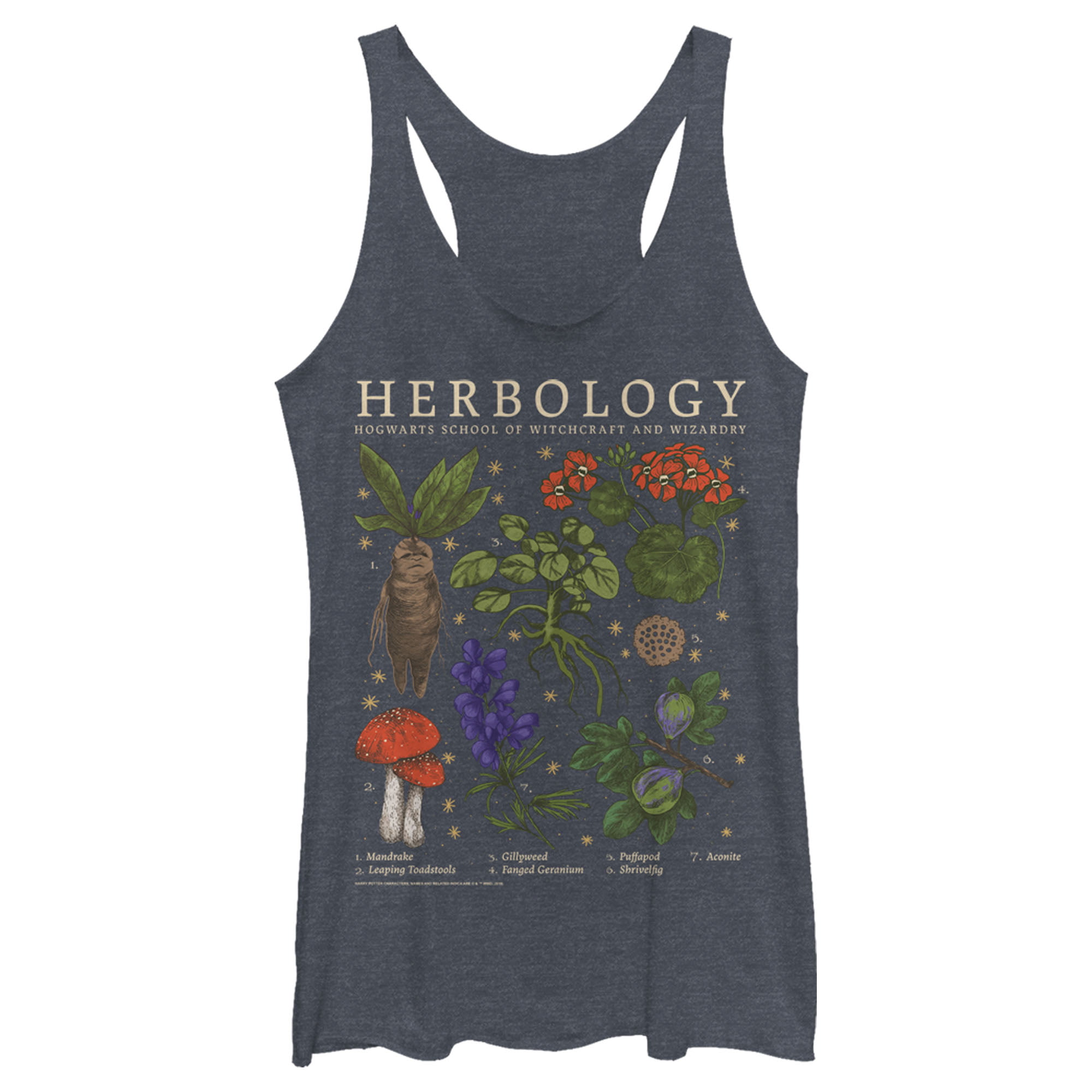 herbology tank top for women.