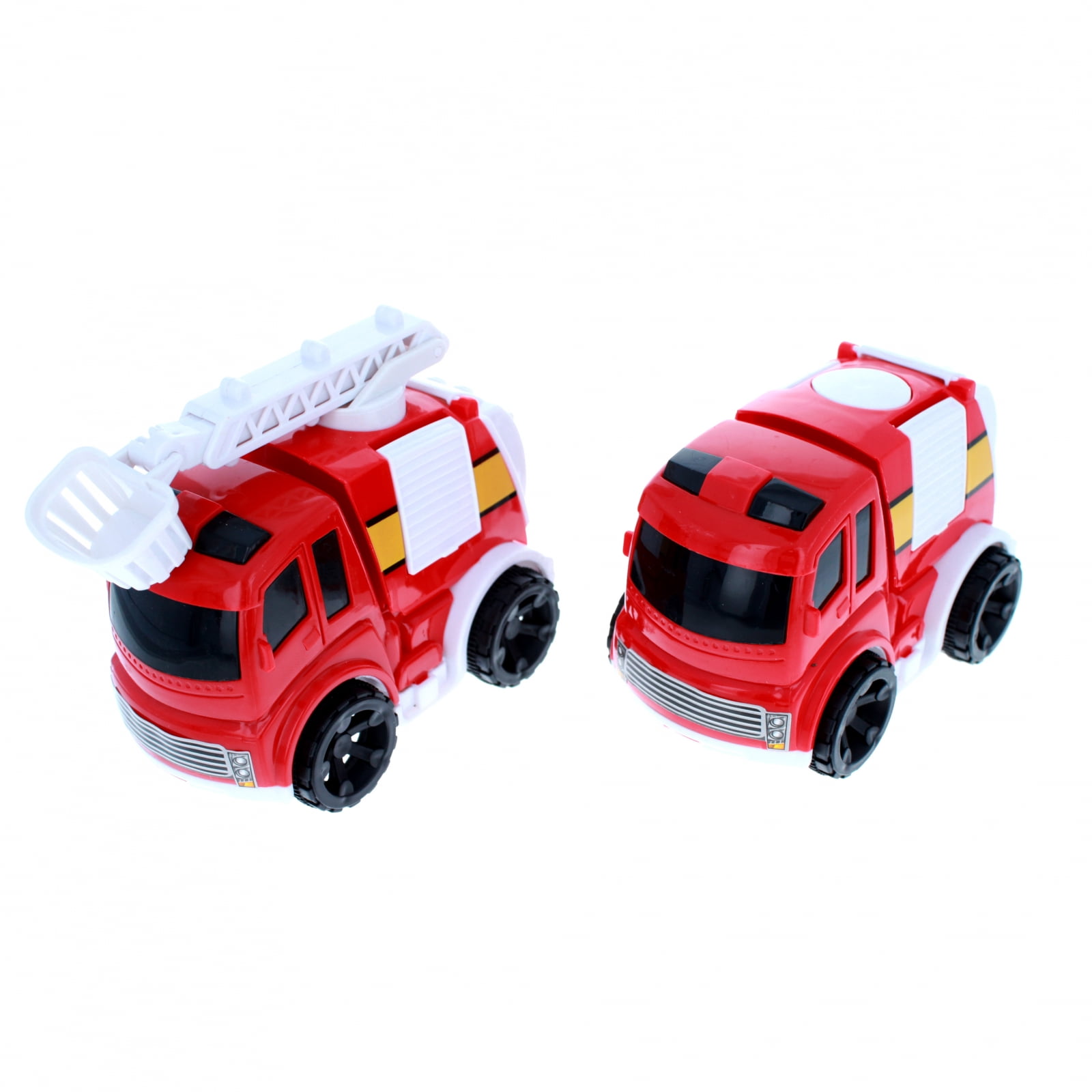 Urban Theme Transport Play Mat Set Friction Powered Vehicles City Fire Station