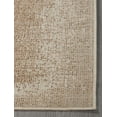 thumbnail image 3 of FH Home Outdoor Rug - Waterproof Easy to Clean Stain Resistant - Patio Indoor Outdoor Porch Deck Balcony Entryway - Ombre Modern - Dhruva - Beige - 5ft 2in x 7ft 6in, 3 of 5