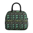 thumbnail image 2 of Womens Green Dinosaurs MultiShapes Pattern Lunch Box for Work,Insulated Lunch Bag for Women,Loncheras Para Mujer,Leakproof Adult Lunch Bag for Work,Beach,Travel,Picnic,Camping, 2 of 7