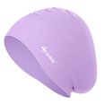 thumbnail image 1 of Sombrero de natación de silicona para el pelo largo Sombrero de natación Púrpura Sunnimix Equipo de natación, 1 of 7
