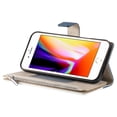thumbnail image 3 of Funda cartera GANGXUN para iPhone 7/8 , cuero PU con tarjetero, cremallera, correa de mano, soporte y protección 412°, 3 of 6