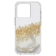 thumbnail image 1 of Case-Mate iPhone 14 Pro Case - Karat Marble [10FT Drop Protection] [Wireless Charging Compatible] Luxury Cover with Cute Bling Sparkle for iPhone 14 Pro 6.1", Anti-Scratch, Shock Absorbent, Slim Fit, 1 of 5