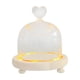 thumbnail image 2 of Cúpula de vidrio transparente, campana de cristal transparente, campana de cristal decorativa creativa para bodas 10x8cm Corazón, 2 of 9