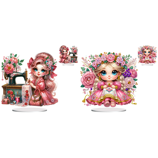 Máquina Coser Forma Especial PVC Kits Arte Diamante Escritorio para ...