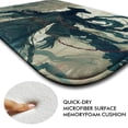 thumbnail image 4 of Grim Reaper 802 Non-Slip Memory Foam Bath Rug: Absorbent, Quick-Dry, Machine Washable, Soft & Comfortable - S, 4 of 7