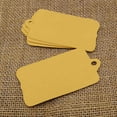 thumbnail image 2 of 100 Pcs Rectangular Shape Tag Bonbonniere Wedding Favor Hang Tags Gift With Free Natural Jute Twine - Colors Available, 2 of 7