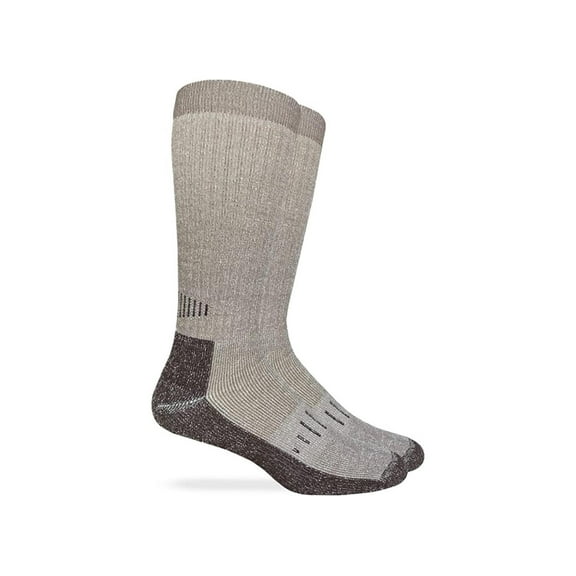 Carolina Ultimate Deluxe Merino Wool Socks, Brown, (XL) Shoe Size 12-16, 1 Pair