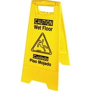 GENUINE JOE SOLUTIONS Genuine Joe Universal Graphic Wet Floor Sign (GJO85117)