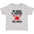 thumbnail image 3 of Inktastic Mema and Pop Pop Love Me Grandson Boys or Girls Baby T-Shirt, 3 of 5