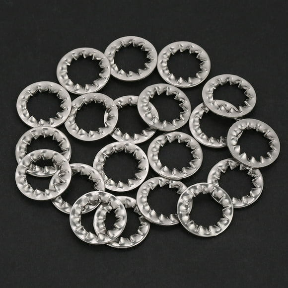 External Lock Washer,20pcs Stainless Steel Serrated Serrated Lock Washer Lock Washers Exceptional Craftsmanship