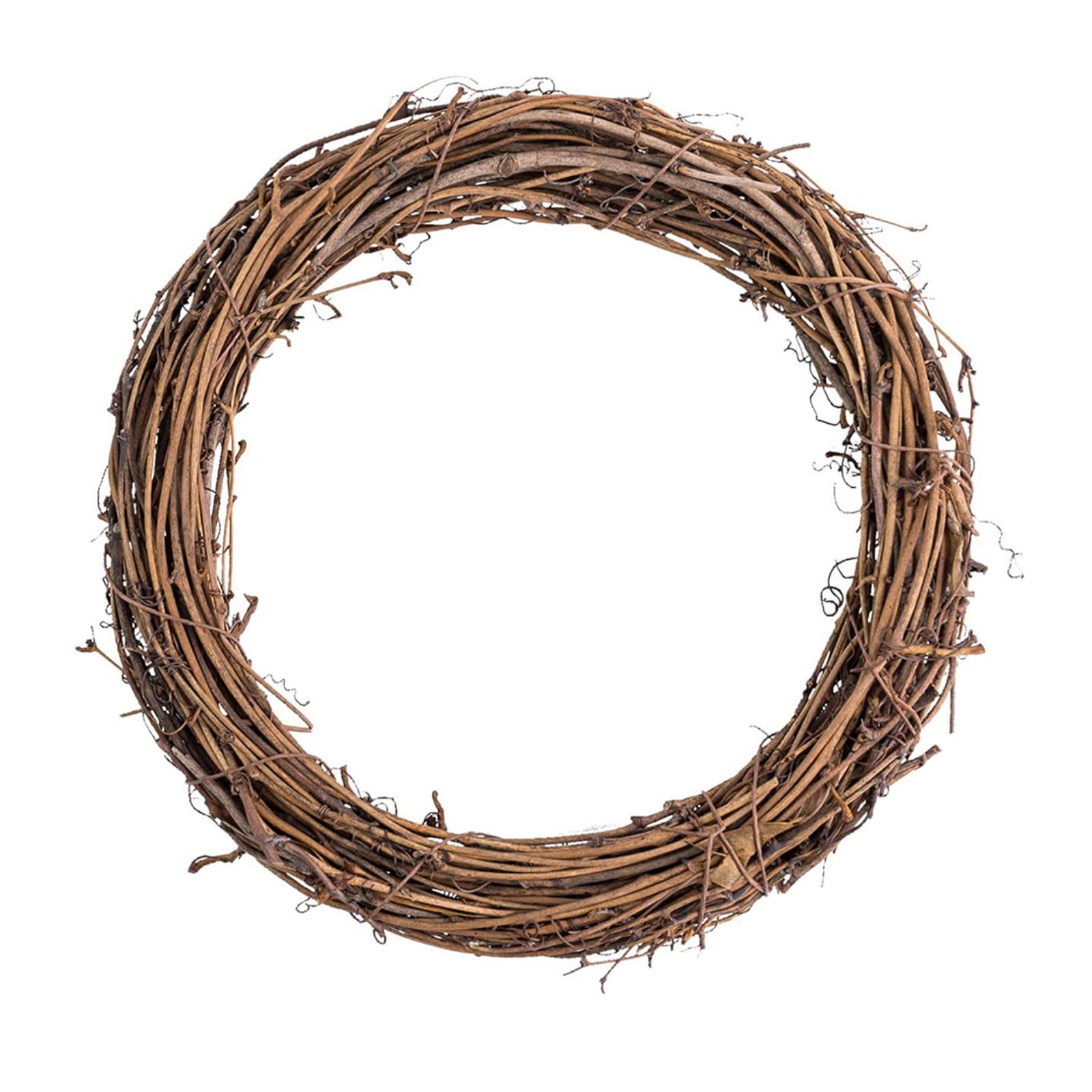 Grapevine Wreath Set, Natural Vine Branch Wreath Christmas DIY Rattan ...