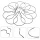 thumbnail image 4 of Pegboard Cup Holder Hooks 10pcs Heavy Duty Metal Hooks Ring Design, 4 of 5