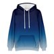 thumbnail image 5 of Dolkfu Sudadera con capucha casual para hombres, sudadera con capucha de color degradado, camiseta de manga larga para el invierno. XL, 5 of 6