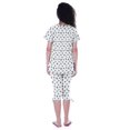 thumbnail image 4 of Moomaya Printed CottonNightwearSet For Womens Top & Capri Pant 2 Piece Sleepwear, 4 of 5