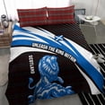 thumbnail image 4 of Scotland Lion Bedding Set with Blue and White Saltire and Tartan Pattern TS04, 4 of 7