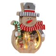 thumbnail image 3 of Romantic Wooden Christmas Ornaments LED Lamp Handmade Crafts Photo Props Pendant B, 3 of 9