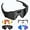 Black, variant on POV Glasses 4K Baseball Sunglasses with Camera, Smart Camera Glasse for Skiing Outdoor Cycling Goggles