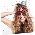 thumbnail image 2 of Huggegwe 4 Pcs Lunettes 2025 Nouvel An 2025 Cabine Photo 2025 Fête Lunettes 2024 Fête Lunettes Bonne Année Lunettes de Soleil Cosplay Lunettes Décoration Numéro 2024 Lunettes Rouges U2536-9919, 2 of 9