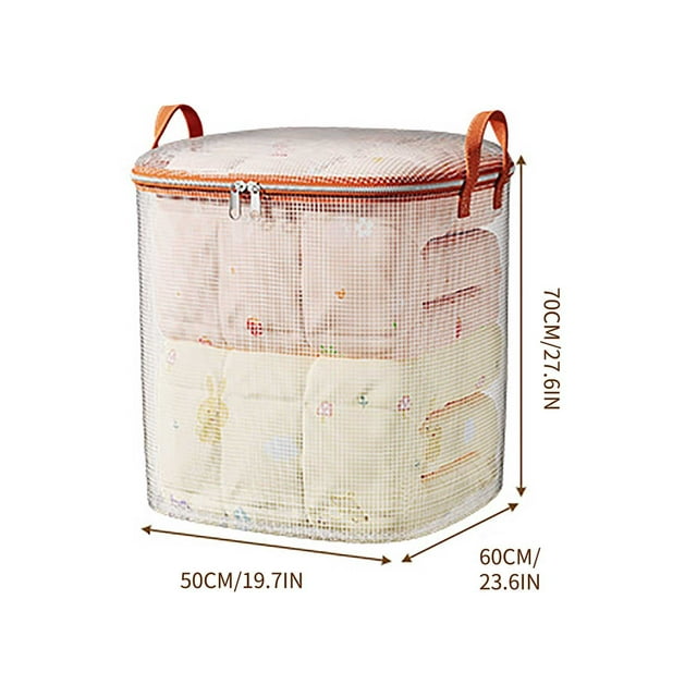 Quilt Storage Bag Transparent Quilt Packaging Moving Bag Household Large Capacity And Proof Clothing Sorting Box 100L-140L-180L-210L