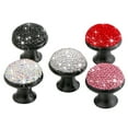thumbnail image 4 of Aluminum Alloy Door Knobs Shining Rhinestone Mushroom Design Pull Handle Creative Drawer Knobs Cabinet Door Handle Furni, 4 of 8