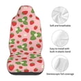 thumbnail image 5 of Sikiie Strawberries Car Seat Protector 2 Pack Car Seat Cushion Mat, Car Seat Covers for SUV, Truck, Van, 5 of 7