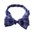 thumbnail image 1 of OshKosh B'gosh Baby Girls' Plaid Bow Headwrap, One Size, 1 of 1