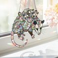 thumbnail image 4 of ViciArt Opossum Mom Suncatcher – Holographic Acrylic Window Decor, Animal Gift, 5" Ornament, 4 of 4