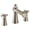 Brushed Nickel, variant on Moen TS927NL Flara Two Handle Roman Tub Faucet Power (Trim Only)