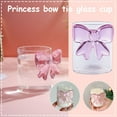 thumbnail image 5 of Pink Bow Tie Princess Glass Tumbler N4W8 P1G1 K8V1 H4M4 R2O9 Q7Q8 D7S6 H3A6, 5 of 8