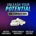 thumbnail image 5 of Extra Strength Nitric Oxide Booster - 3X Strength L-Arginine, Citrulline, & Beta Alanine - Premium Nitric Booster Natural Energy, Muscle & Heart Support, Bottled in USA for Men & Women - 60 Capsules, 5 of 9