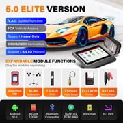 10.1 Bidirectional Scan Too LAUNCH X431 PRO3 V+ 5.0, ECU C0ding, 55+ Services, All Systems Diagnostics, OEM Topology Map