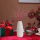 thumbnail image 5 of 32in Christmas Long Cuttings Gold Powder Christmas Party Decoration Ball Branches Berry Sequins Bunchs, 5 of 6