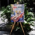 thumbnail image 4 of Watercolor Hello Winter Labrador Retriever Chill Christmas Welcome Vertical Matte Canvas Poster Lab Dog Lover Gifts Wall Art Home Decor - 00016, 4 of 5