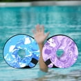 thumbnail image 2 of Foam Fitness Workout Water Aquatics Cuffs Water Ankle Weights Adjustable Portable Pool Exercise Training Weights, 2 of 8