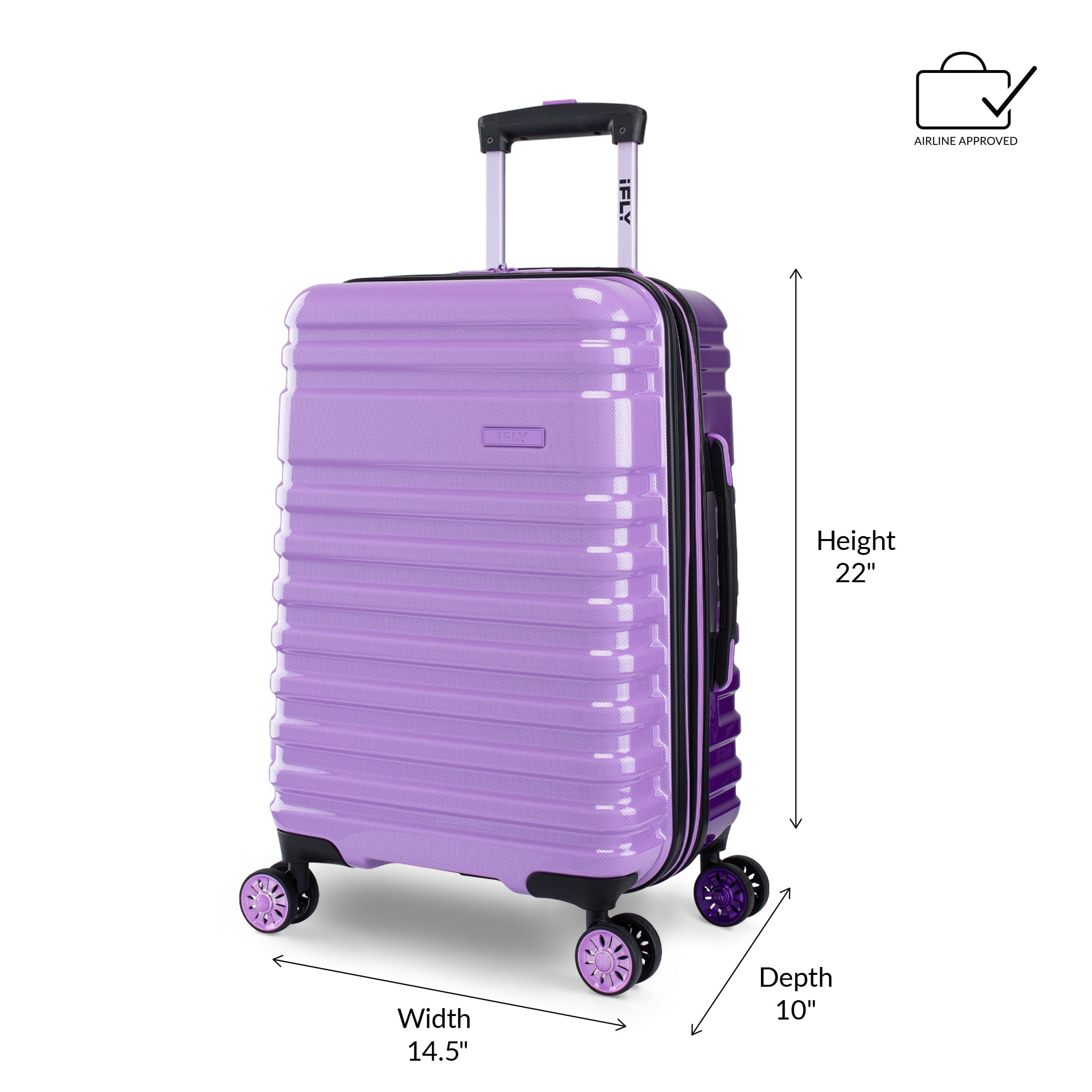 iFLY Hardside Luggage Spectre Versus 3 Piece Set 20