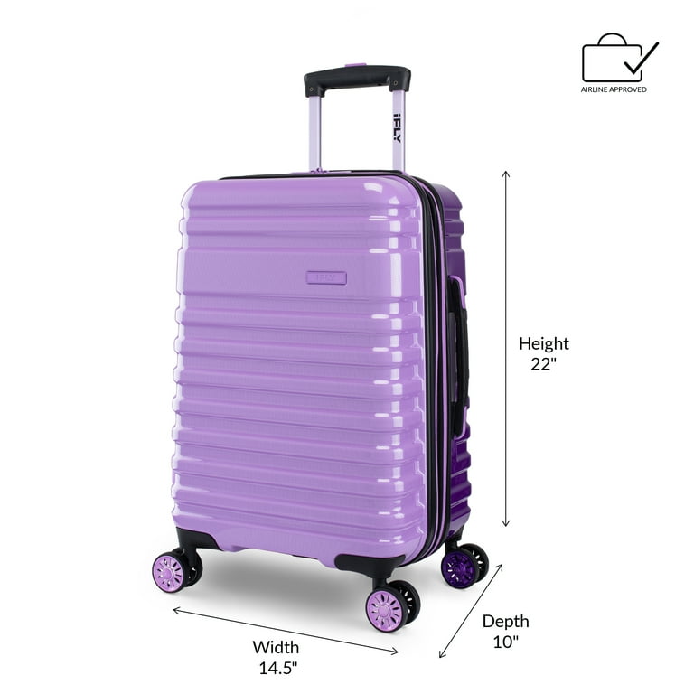 iFLY Hardside Luggage Spectre Versus 3 Piece Set, 20