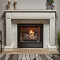 thumbnail image 2 of Bluegrass Living Vent Free Dual Fuel Gas Log Set, 18 in. Rustic Oak, 30,000BTU Remote Control-Model-B18DR-UL4, 2 of 5