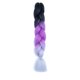 thumbnail image 1 of XmhyTop-A Extensiones de cabello sintético trenzado multicolor jumbo ombré de 60 cm, 3 piezas, perfectas para trenzas regulares y con giros DIY, C21, 1 of 5