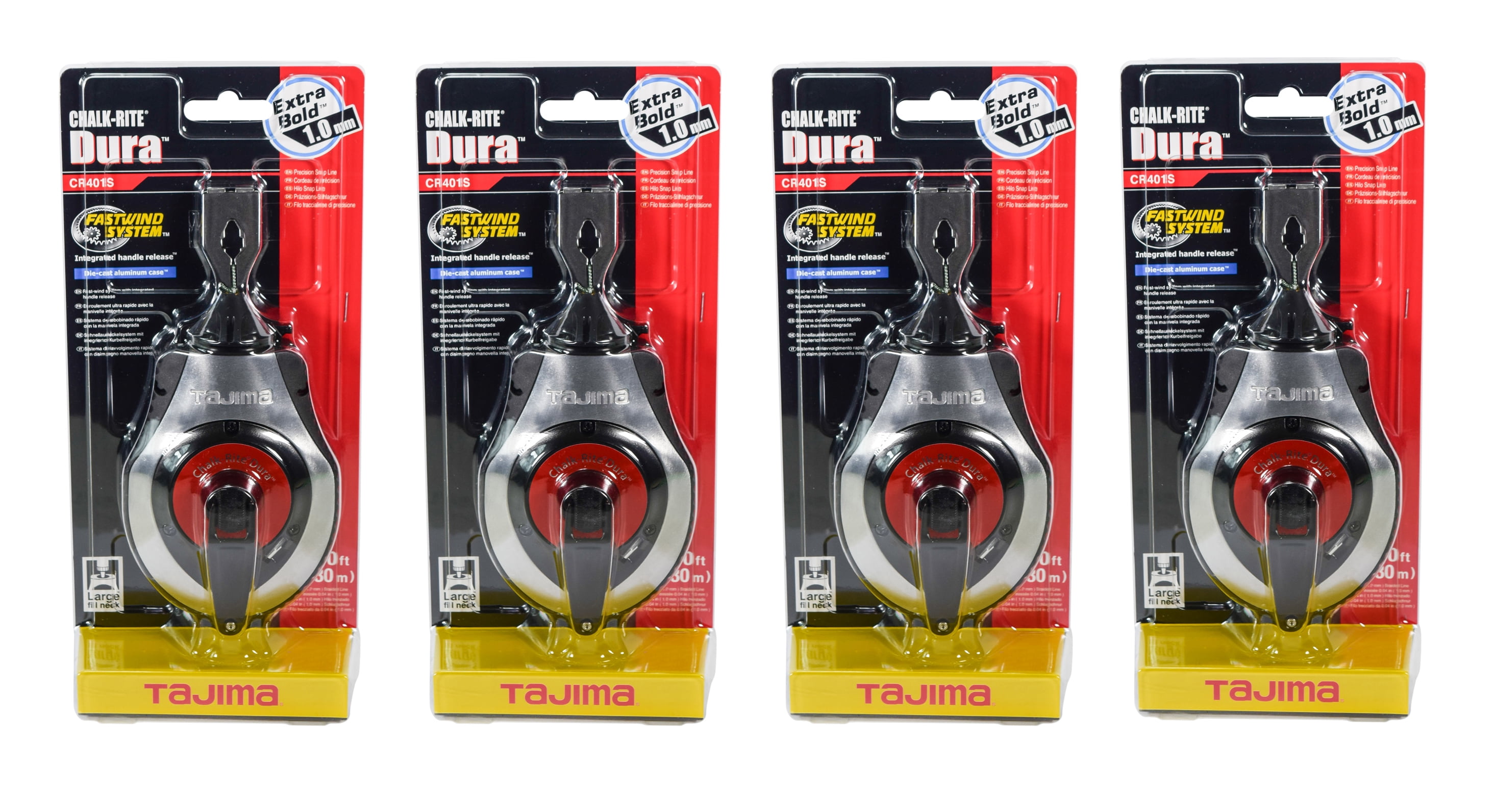 Tajima CR401S Chalk-Rite Dura Precision Snap-Line With Die-Cast