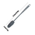 thumbnail image 3 of Btomtd Silicone Bottle Cleaning Brush Long Handle Multi Use Scrub Brush for Kettles Cup Brush Cleaner, Gray, 3 of 6