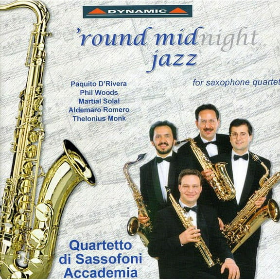 Accademia Saxophone Quartet - Round Midnight Jazz - Music & Performance - CD